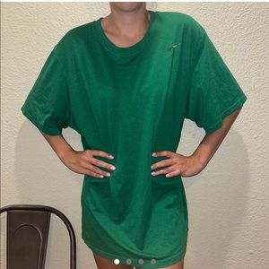 Green Nike Dri-fit T-shirt